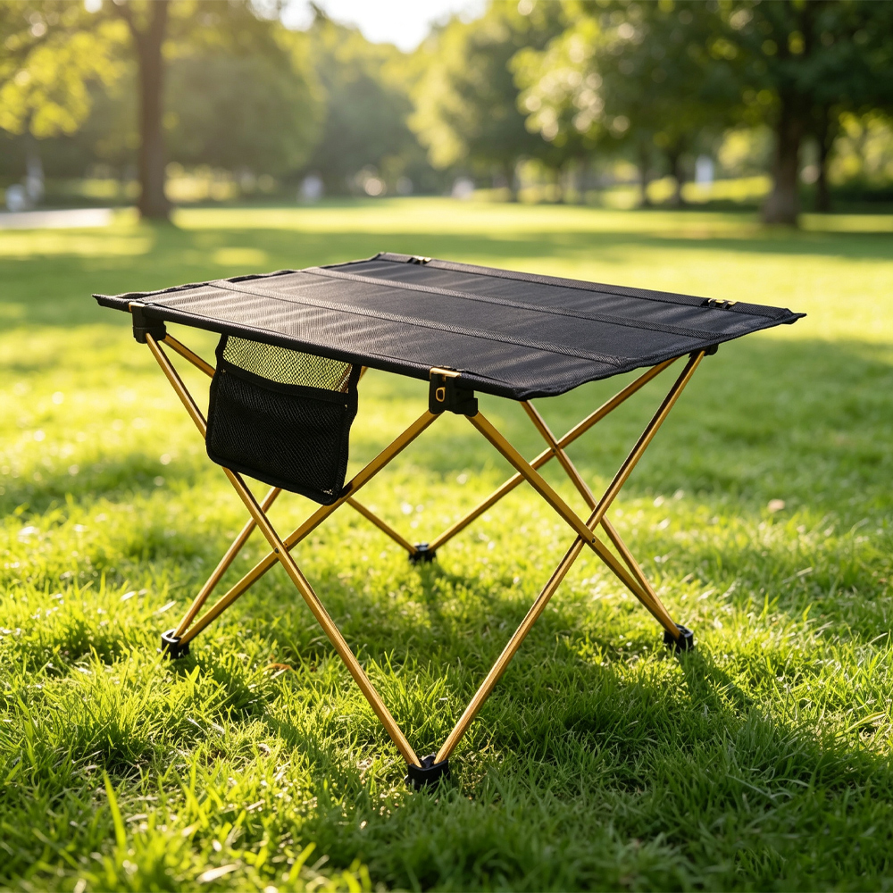 Camping Cooking Table Foldable - Ultralight Folding Camping Table Outdoor Four