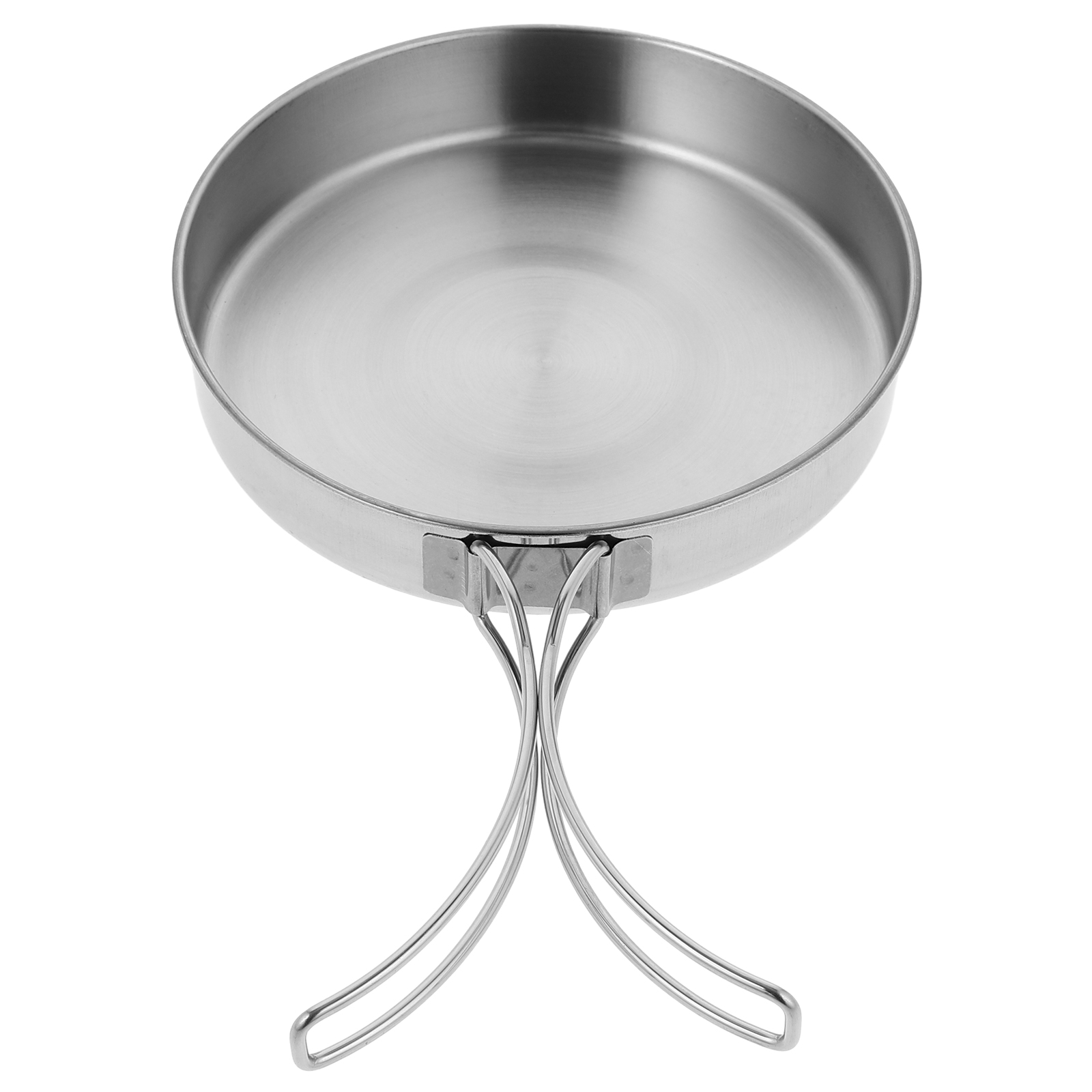 Camping Cooking Frying Pan - Portable Frying Pan Stainless Steel Steak