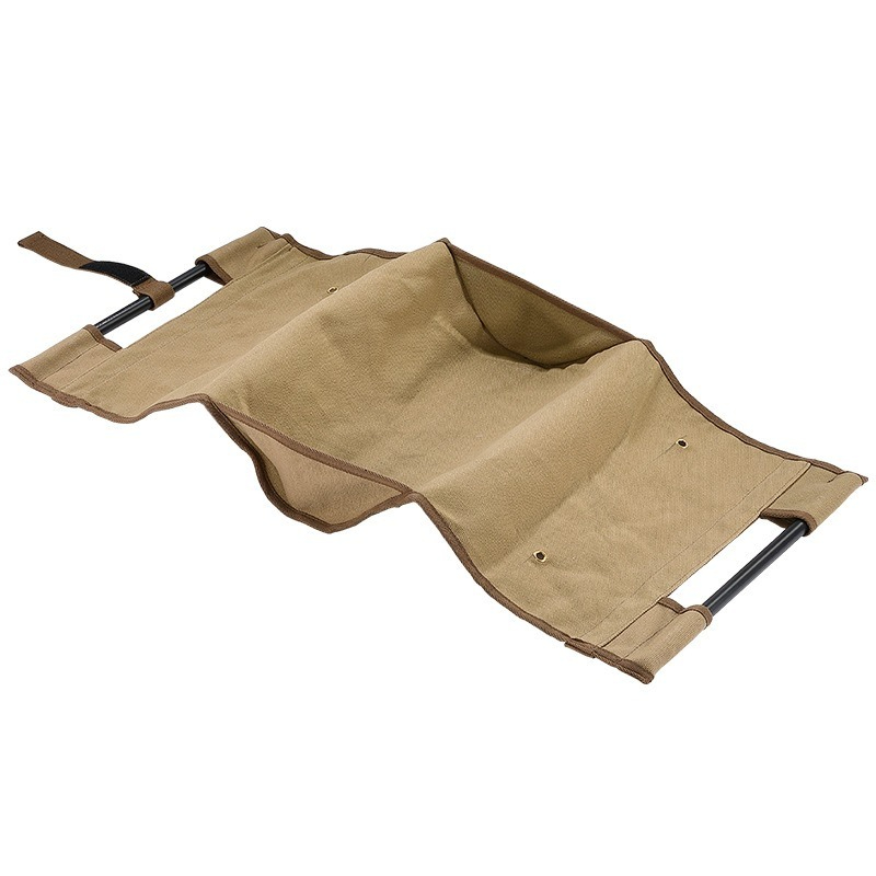 Camping Cooking Table Foldable - CAMPINGMOON Folding Firewood Rack Camping Heat-Resistant