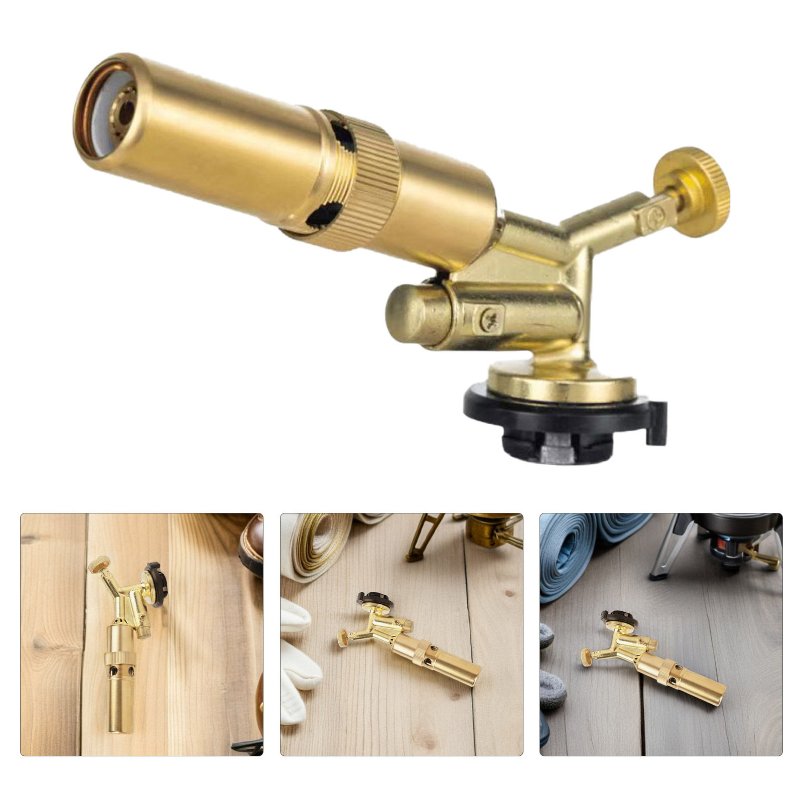 Camping Cooking Gas Canister - Portable Adjustable Gas Canister Ignition Torch
