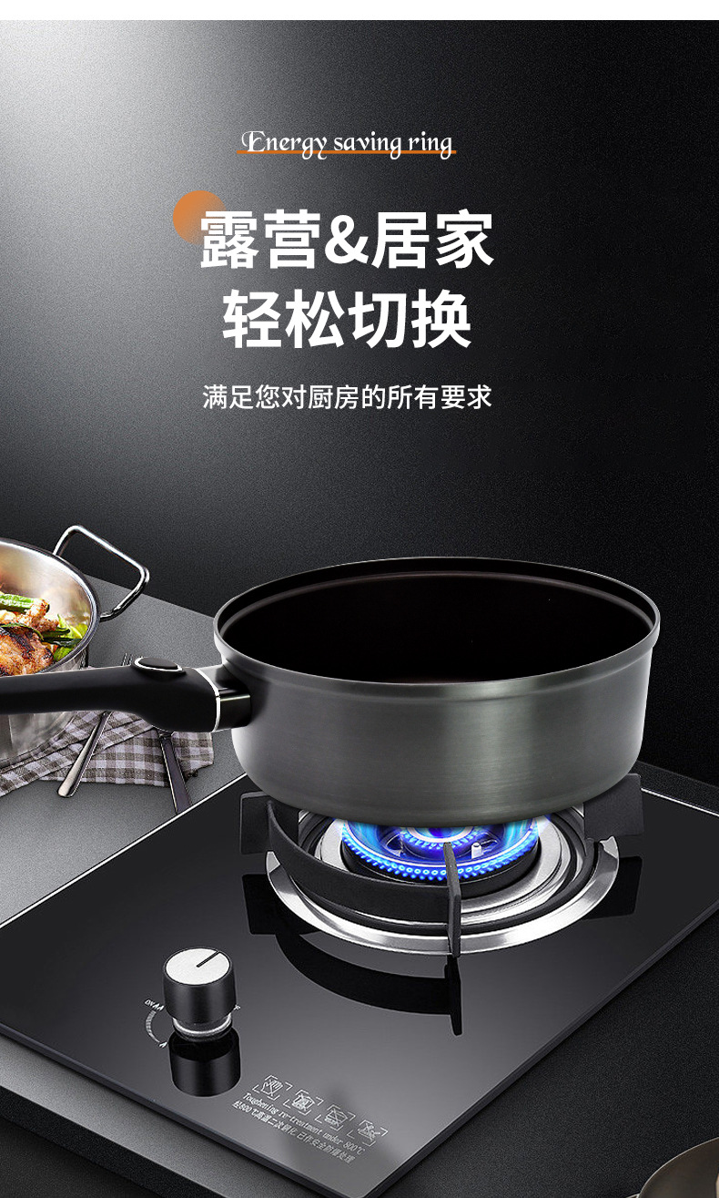 Bulin non-stick pan Outdoor no - Camping Cooking Frying Pan ulasan dan harga