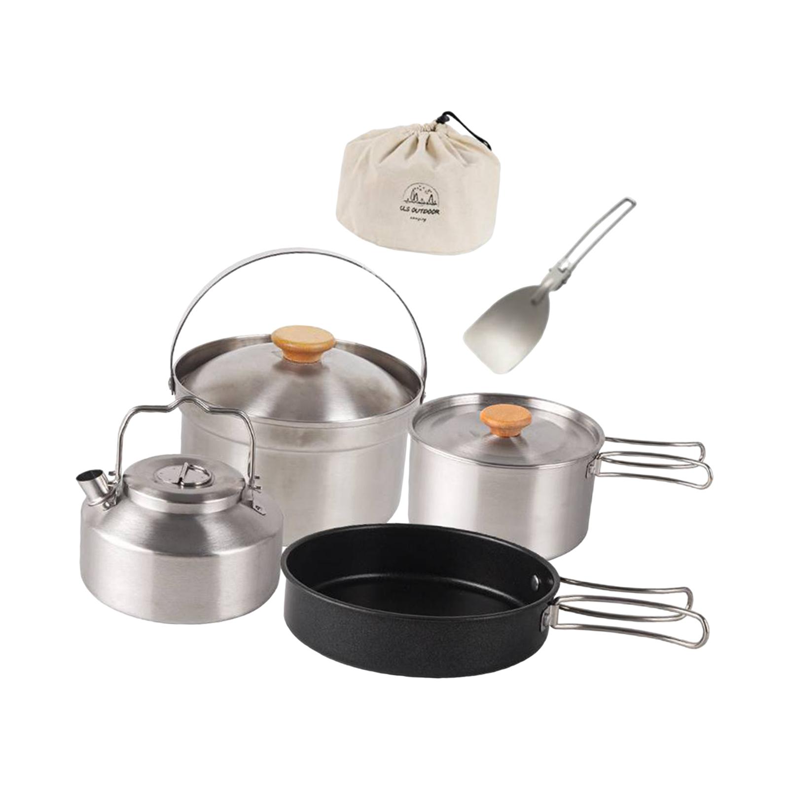 Camping Cookware Cook Gear Por - Camping Cooking Frying Pan ulasan dan harga