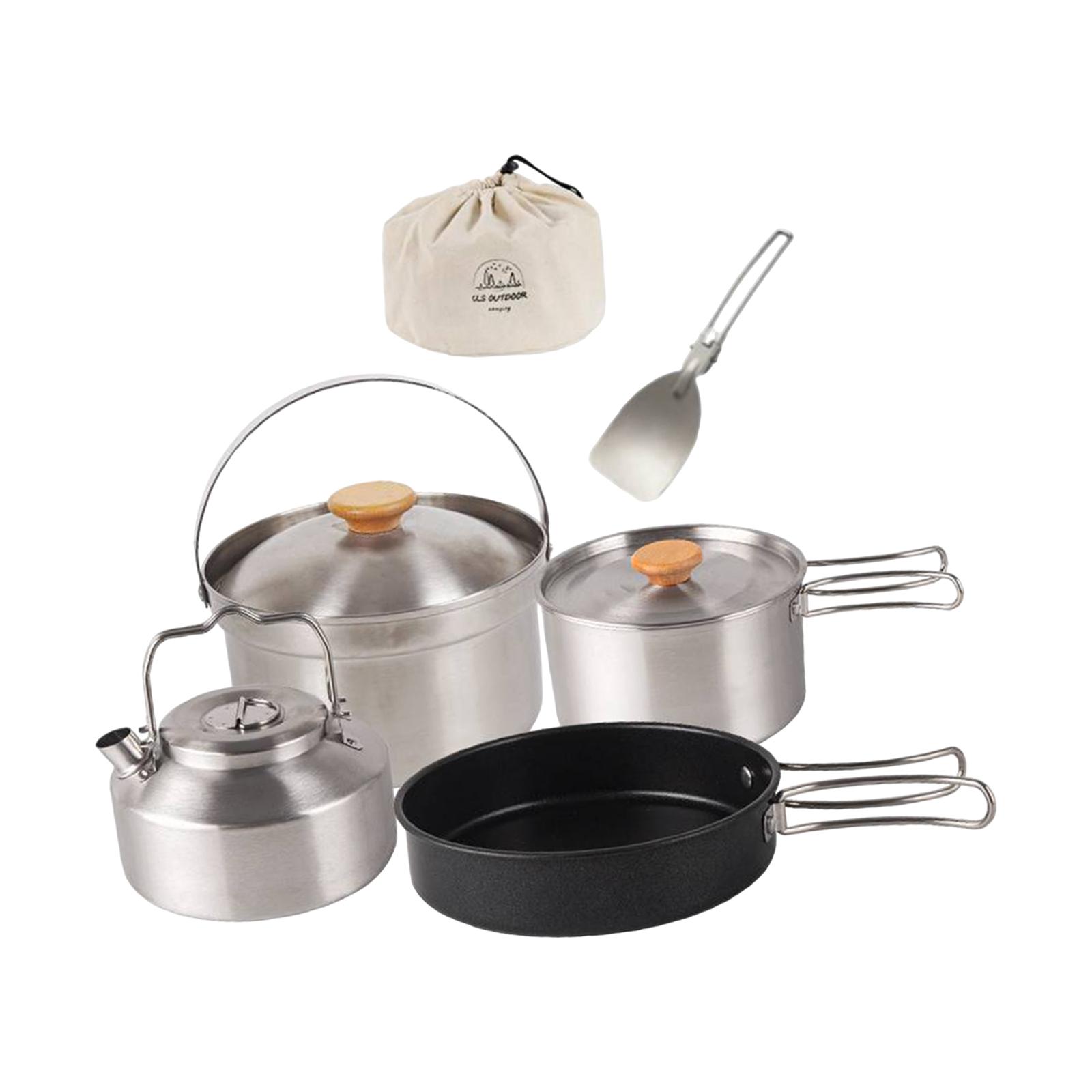 Camping Cookware Cook Gear Por - Camping Cooking Frying Pan ulasan dan harga