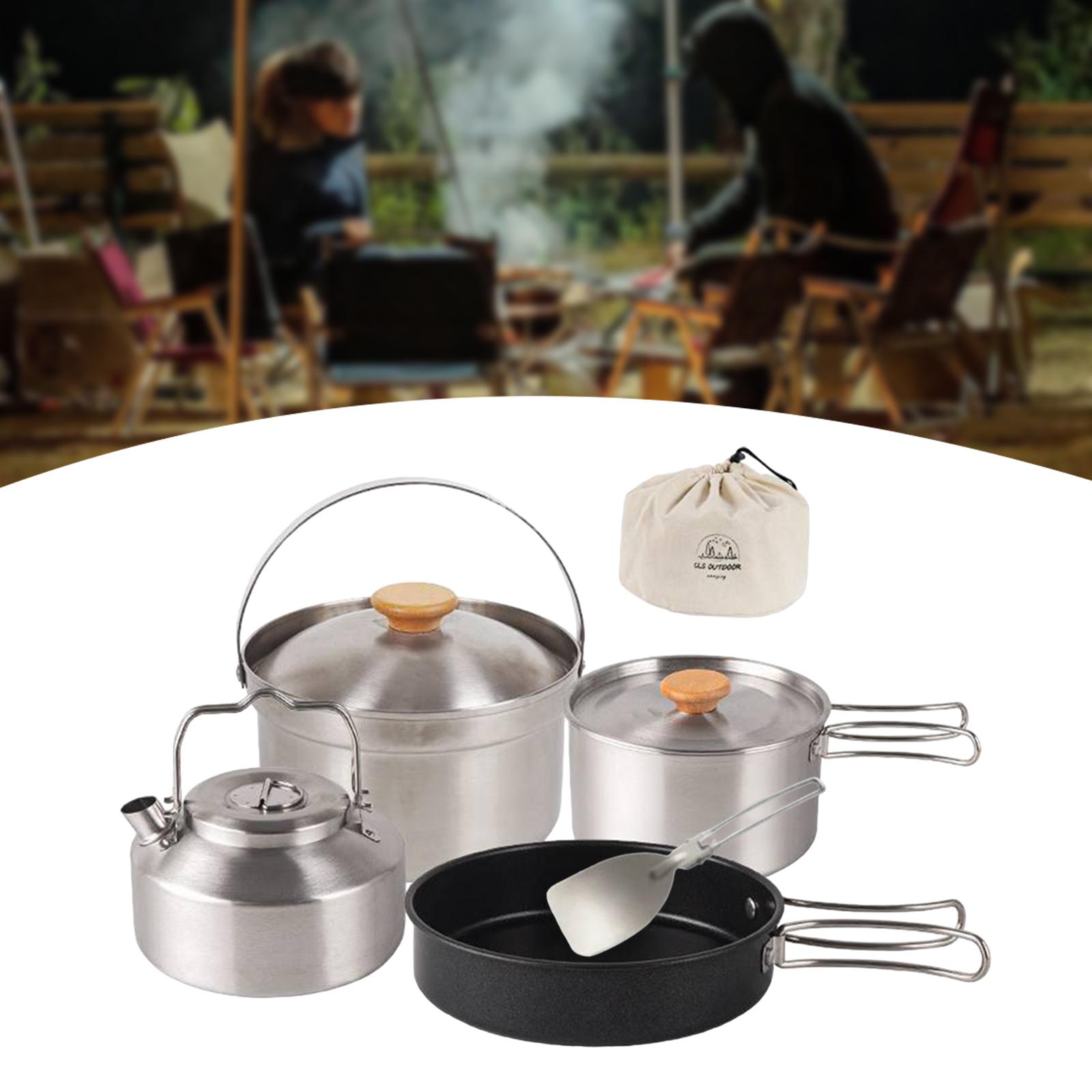 Camping Cookware Cook Gear Por - Camping Cooking Frying Pan ulasan dan harga