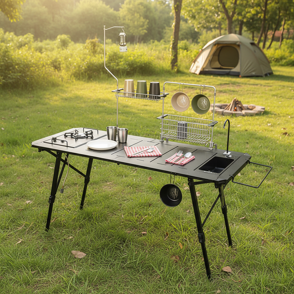 Portable Aluminum Alloy Igt Ta - Camping Cooking Bbq ulasan dan harga