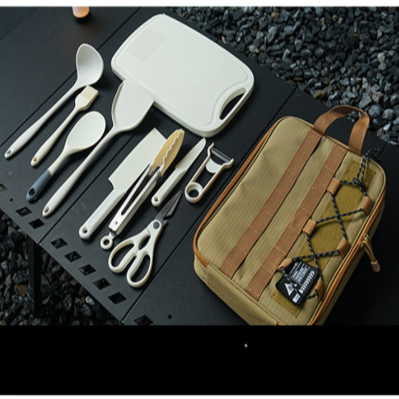 Portable 9Pcs Camping Kitchenw - Camping Cooking Trangia ulasan dan harga