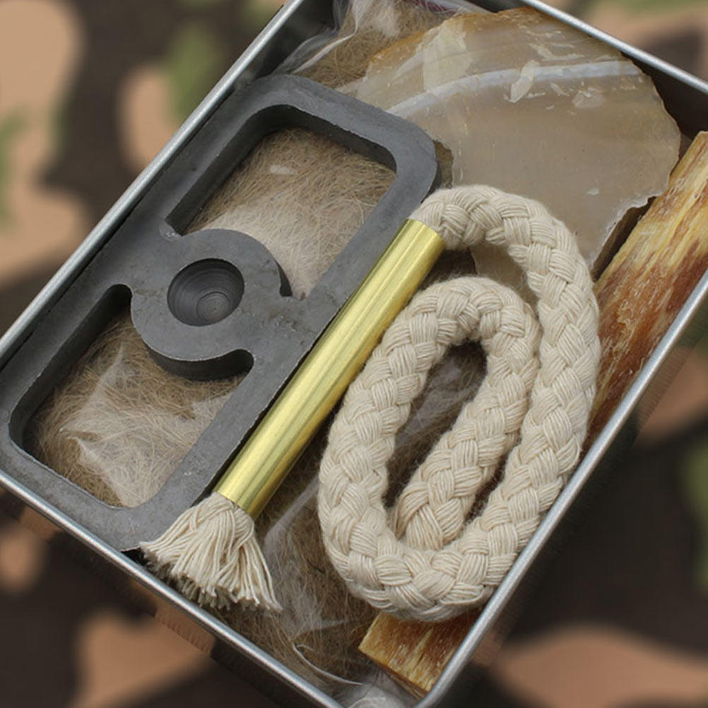 1Set Fire Starter Cotton Rope  - Camping Cooking Fire ulasan dan harga