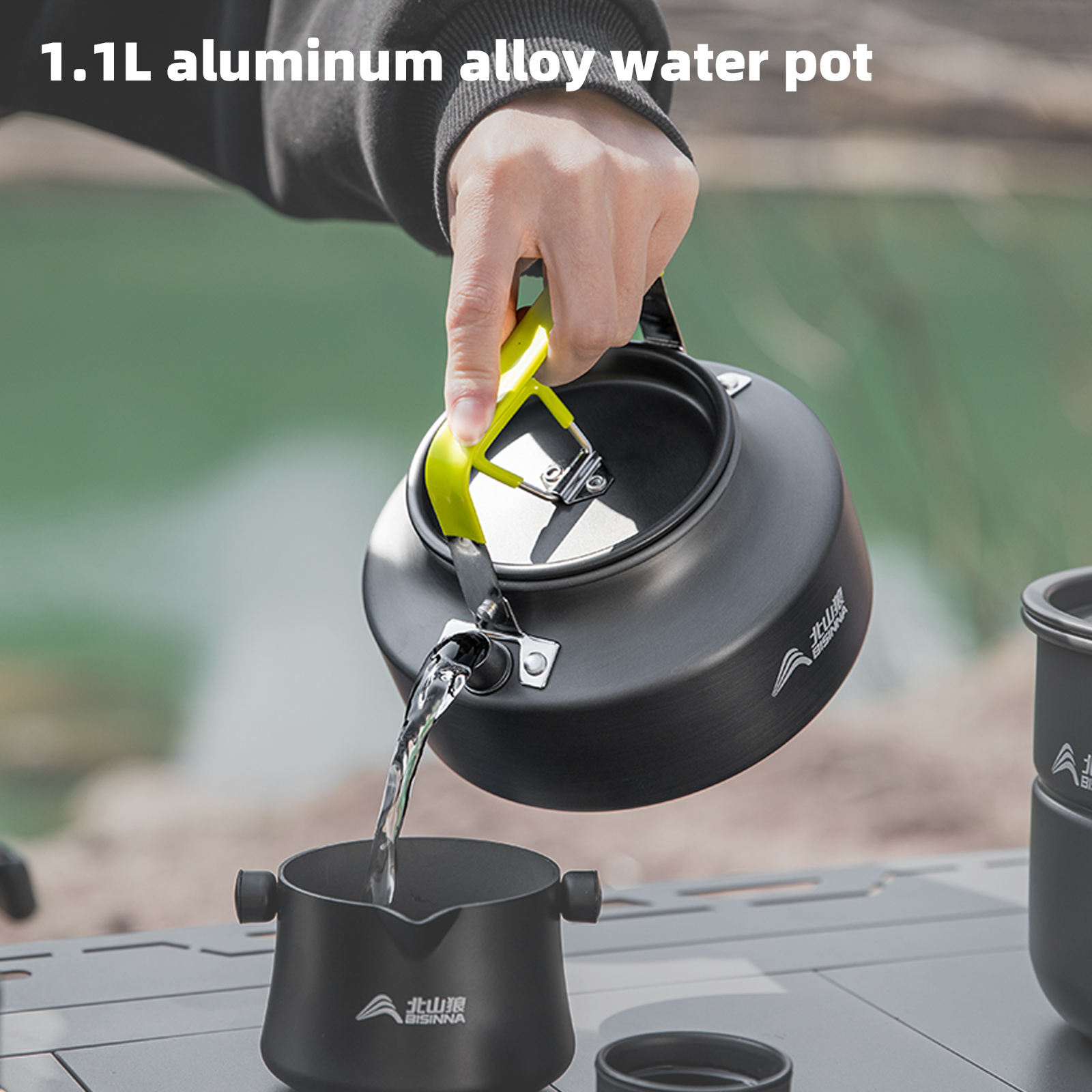 BISINNA Camping Cookware Set A - Nesting Camping Cooking Set ulasan dan harga