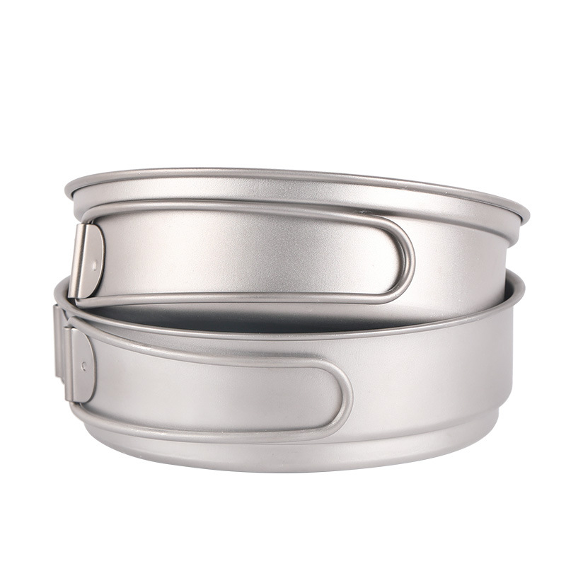 Camping Titanium Cooking Pan 1 - Camping Cooking Frying Pan ulasan dan harga
