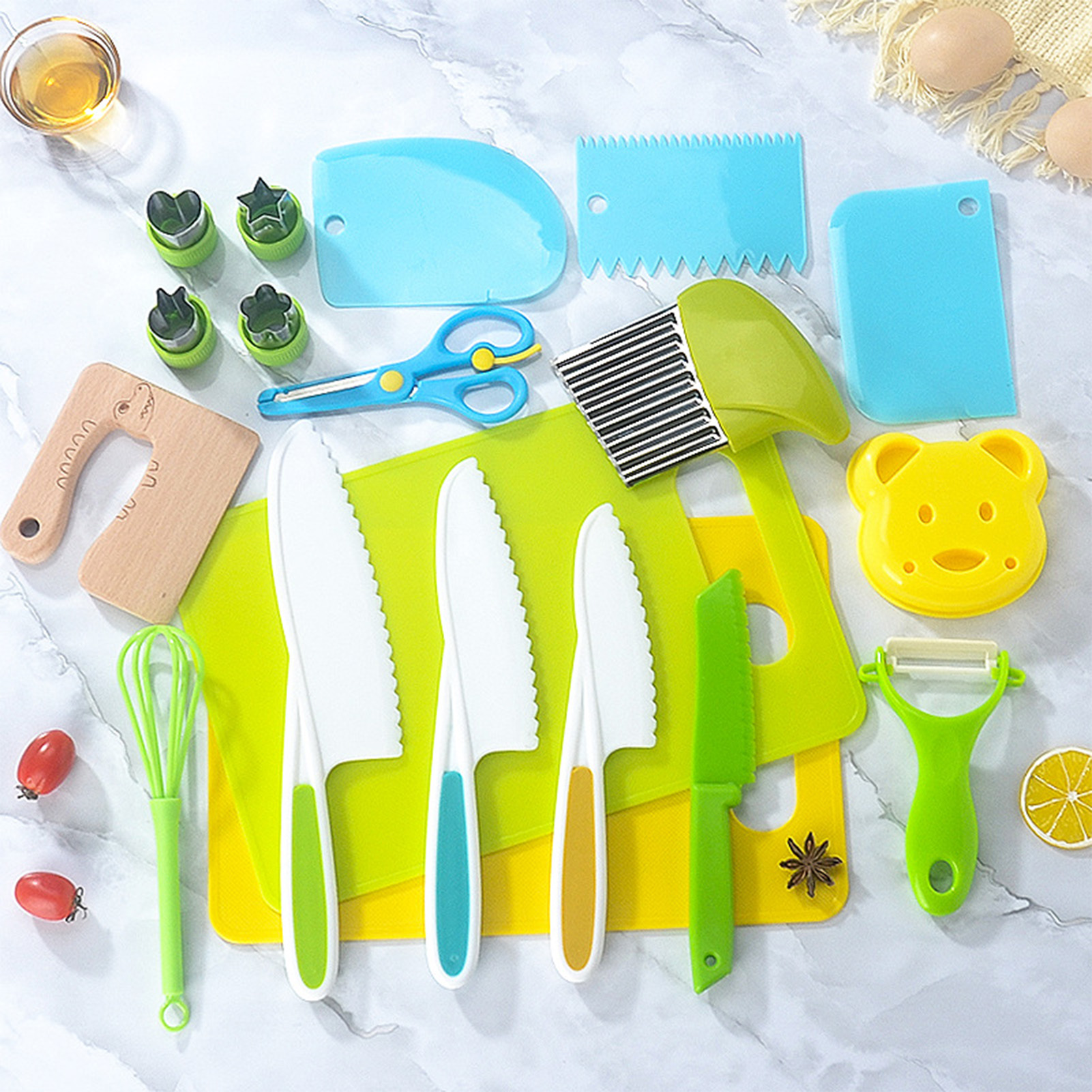 Plastic Kitchen Tools for Kids - Camping Cooking Kids ulasan dan harga