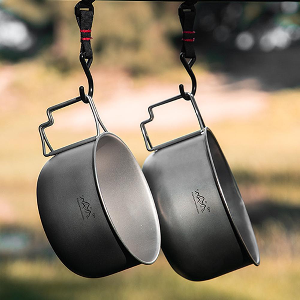 Ultralight Titanium Camping Po - Mess Kit Titanium ulasan dan harga