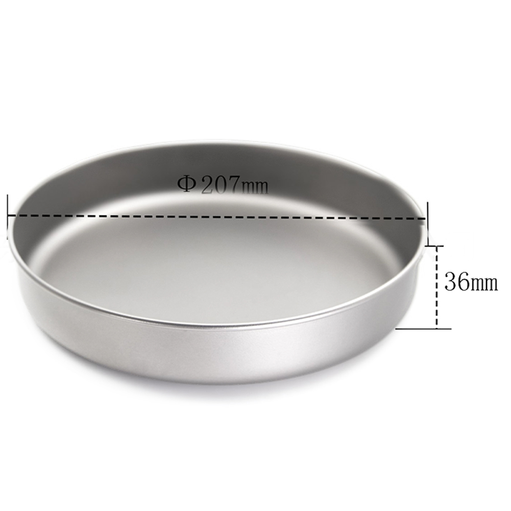 Ultralight Pure Ti Frypan Pot  - Camping Cooking Frying Pan ulasan dan harga