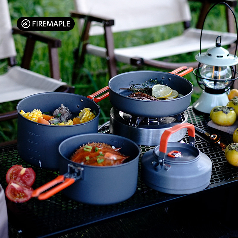 Outdoor Camping Cooker Pot Set - Camping No Cooking Meals ulasan dan harga