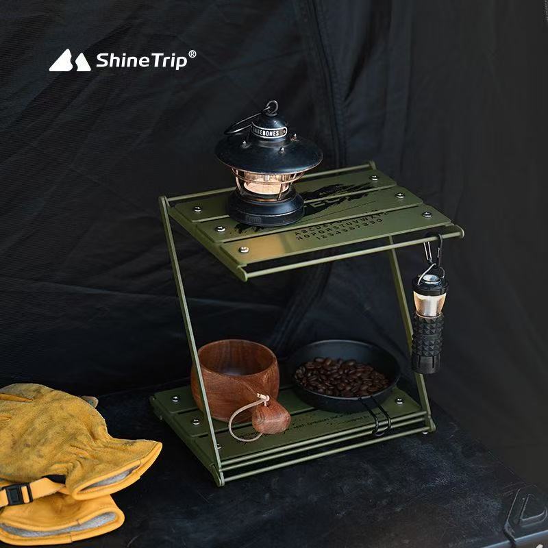 ShineTrip Z-Type Foldable Camp - Camping Cooking Table Foldable ulasan dan harga