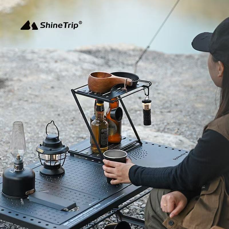 ShineTrip Z-Type Foldable Camp - Camping Cooking Table Foldable ulasan dan harga
