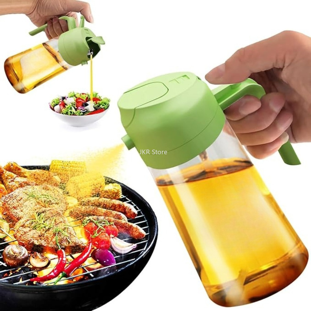 2 in 1 Olive Oil Sprayer Dispe - Camping Cooking Bbq ulasan dan harga