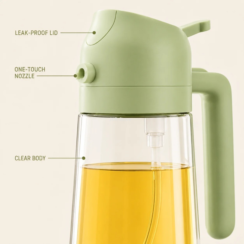 2 in 1 Olive Oil Sprayer Dispe - Camping Cooking Bbq ulasan dan harga