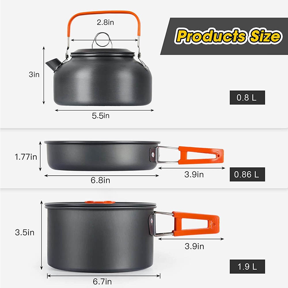 Outdoor camping cooking set, n - Camping Cooking Trangia ulasan dan harga