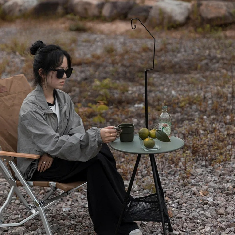 Outdoor Aluminum Alloy Folding - Camping Cooking Table Foldable ulasan dan harga