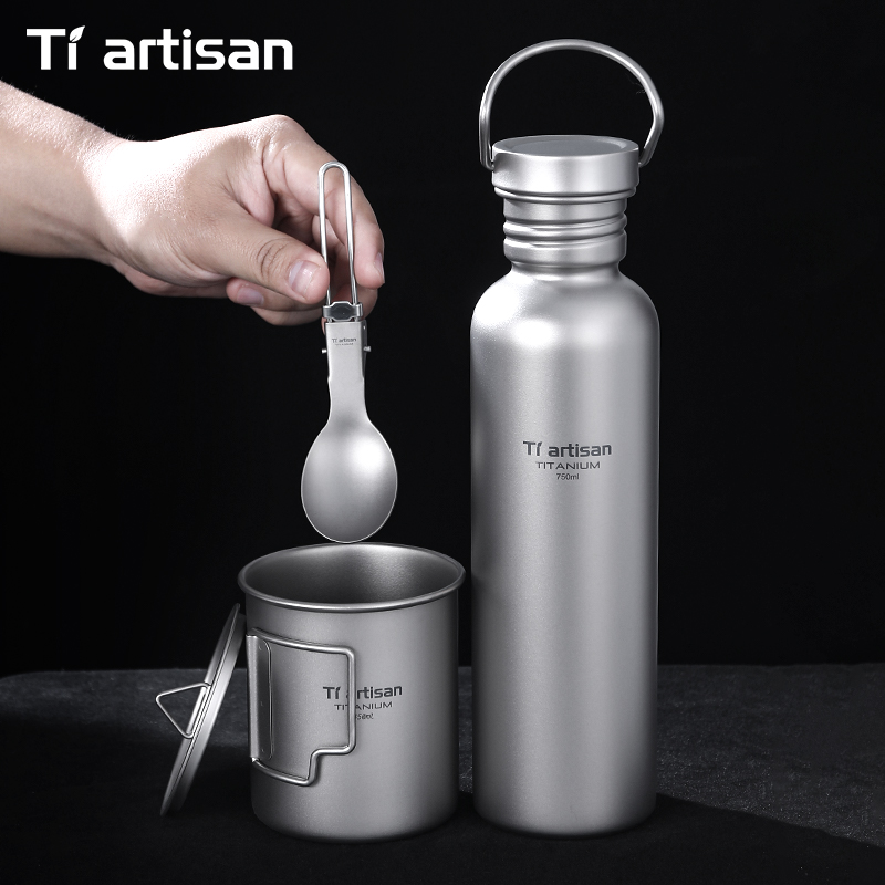 Tiartisan Titanium Cookware 3- - Mess Kit Titanium ulasan dan harga