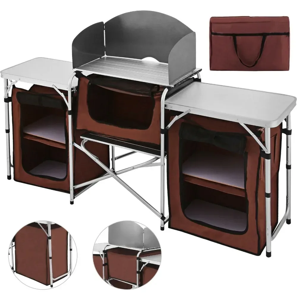 Hot Sales Wholesale Garden Kit - Camping Cooking Table Foldable ulasan dan harga