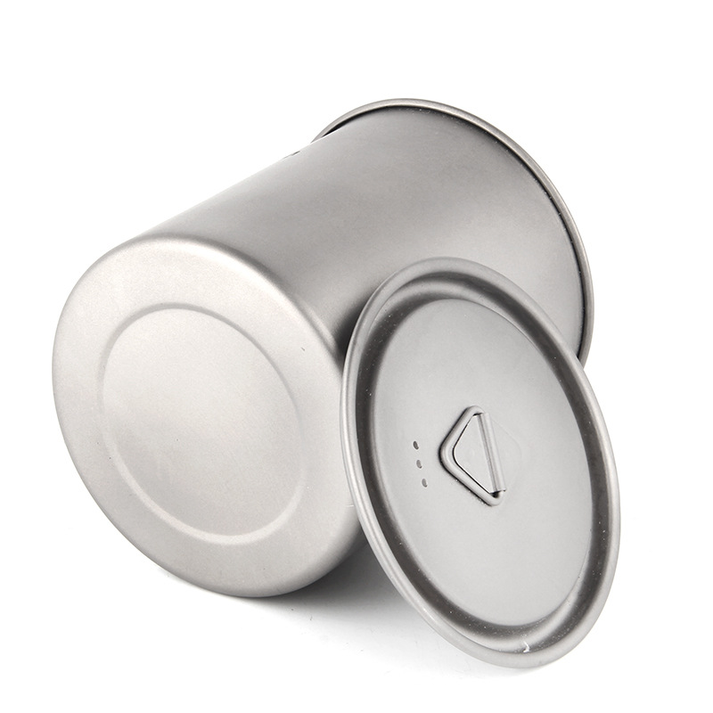 Camping Titanium Cups 450ml 55 - Mess Kit Titanium ulasan dan harga