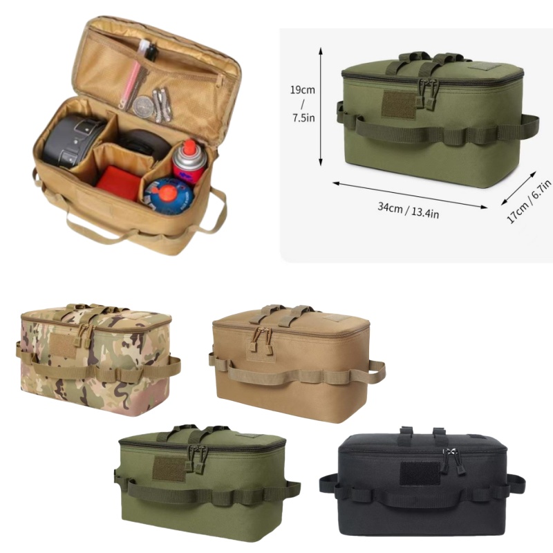 Outdoor Pouch Camping Storage  - Camping Hiking Cooking ulasan dan harga