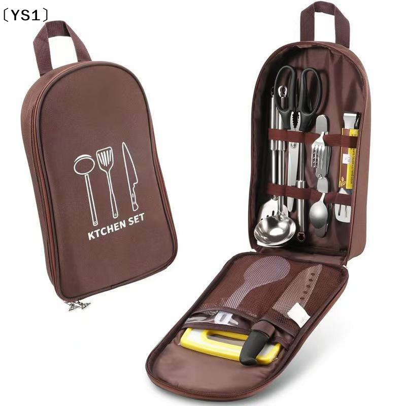 〔YS1〕Outdoor Cooking Bag Campi - Camping Cooking Roll ulasan dan harga
