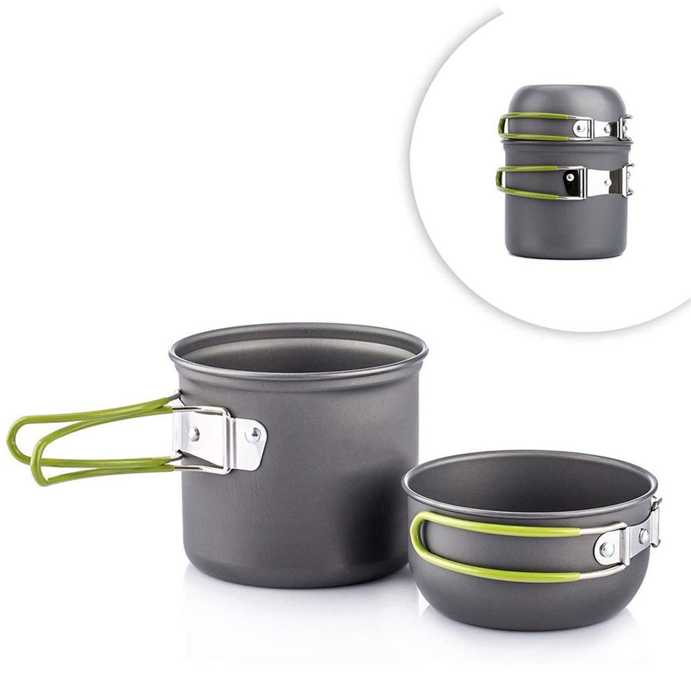 Ultralight Camping Pots Cookwa - Camping Cooking Roll ulasan dan harga