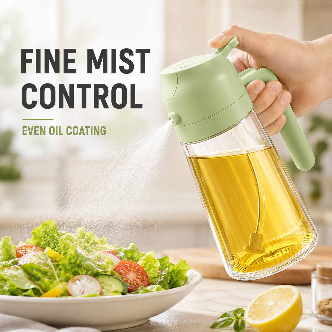 2 in 1 Olive Oil Sprayer Dispe - Camping Cooking Bbq ulasan dan harga