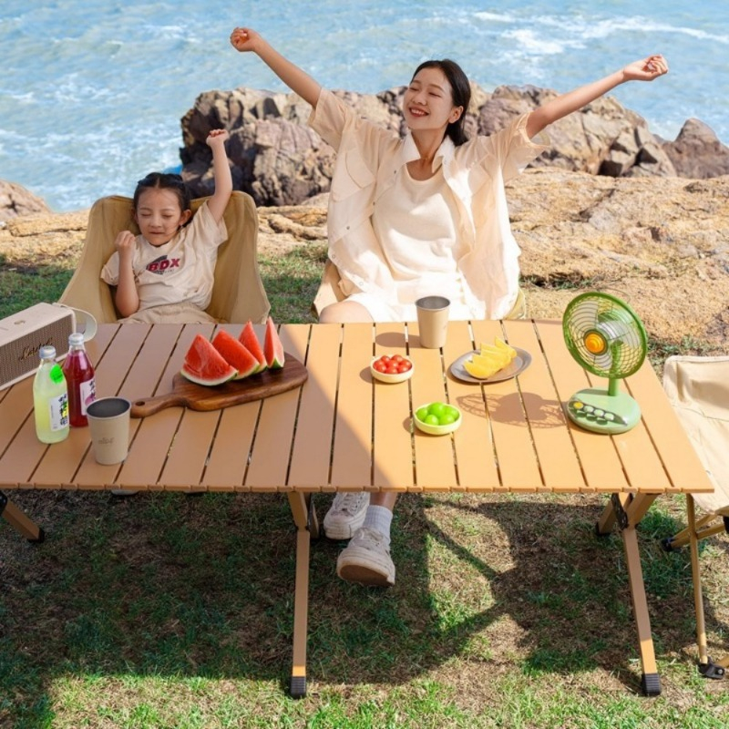 Heavy-Duty Carbon Steel Campin - Camping Cooking Table Foldable ulasan dan harga