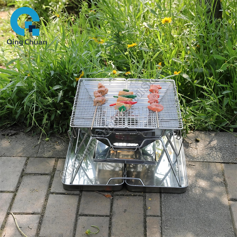 Camping Grill Charcoal Stove F - Camping Cooking Fire ulasan dan harga