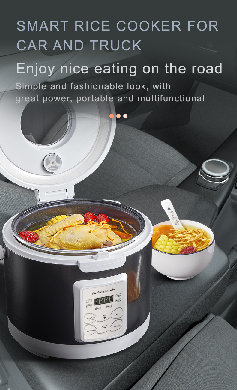 Rmier 12V 24V 220V Mini Rice C - Camping No Cooking Meals ulasan dan harga