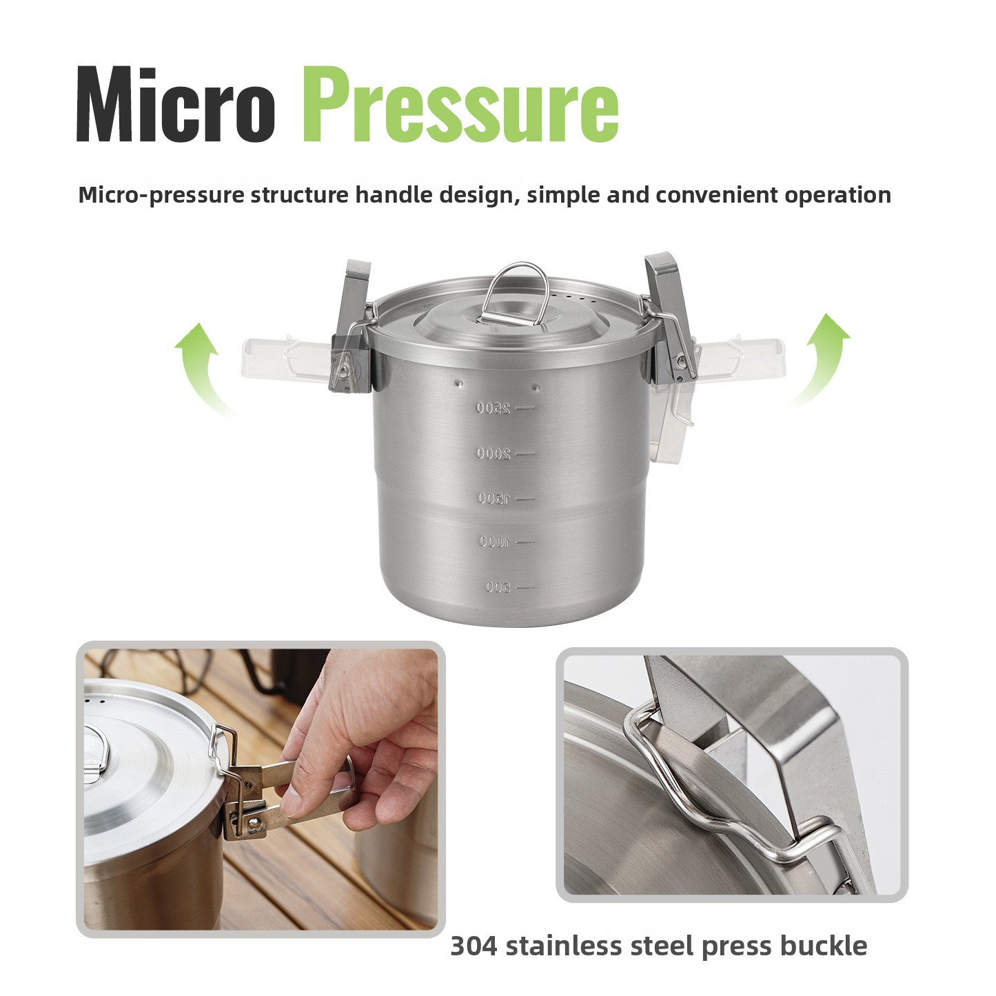 Outdoor 304 stainless steel po - Camping Hanging Cooking Pot ulasan dan harga