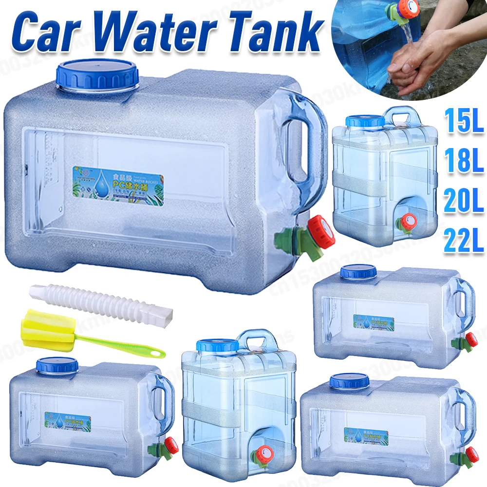 5-22L Drinking Water Bucket Dr - Camping Hiking Cooking ulasan dan harga
