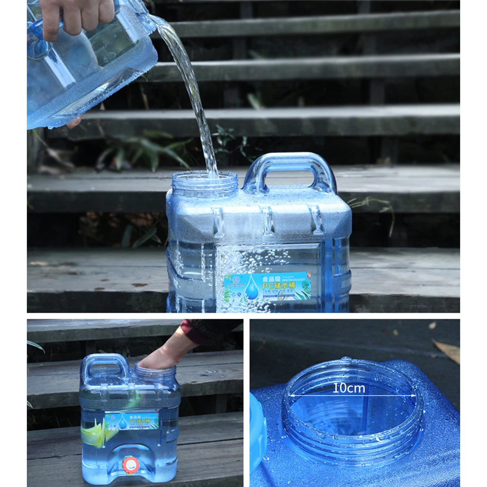 5-22L Drinking Water Bucket Dr - Camping Hiking Cooking ulasan dan harga