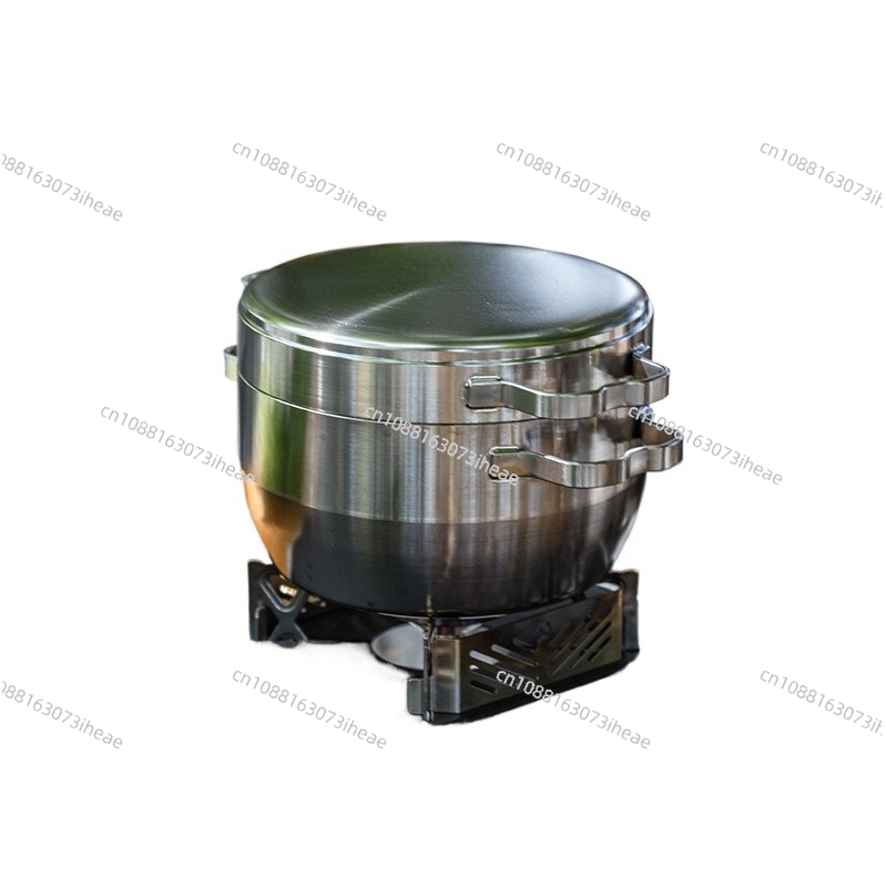 DO-25 thickened stainless stee - Camping Cooking Frying Pan ulasan dan harga