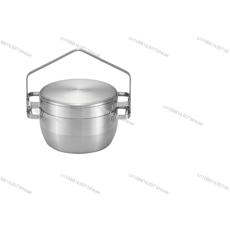 DO-25 thickened stainless stee - Camping Cooking Frying Pan ulasan dan harga