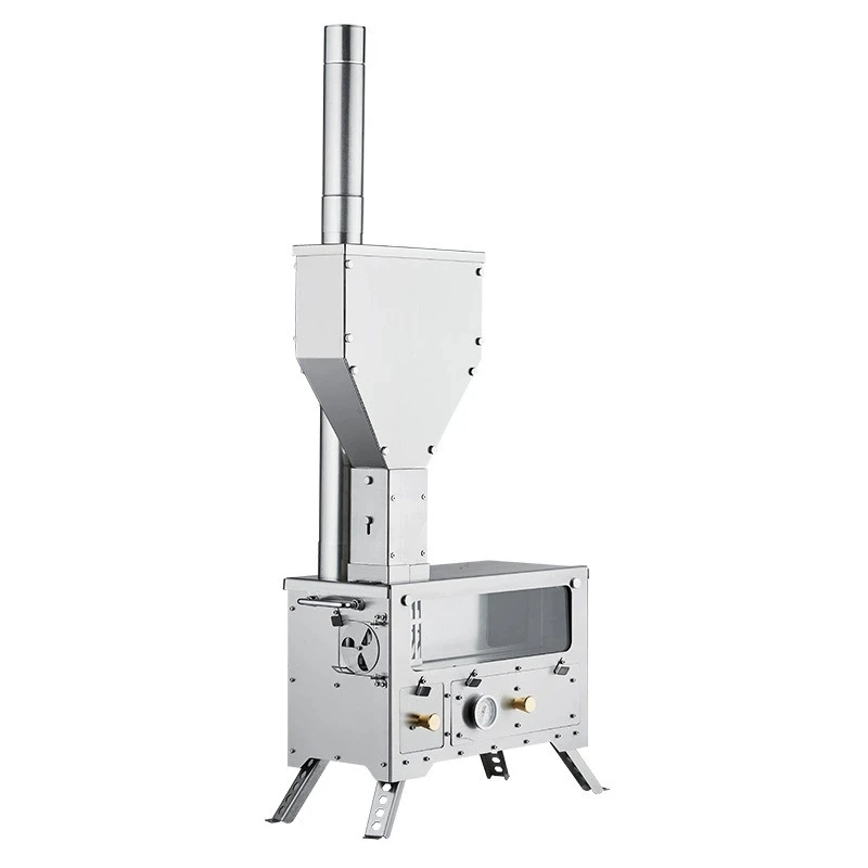 Portable Pellet Stove with Ove - Van Camping Cooking ulasan dan harga