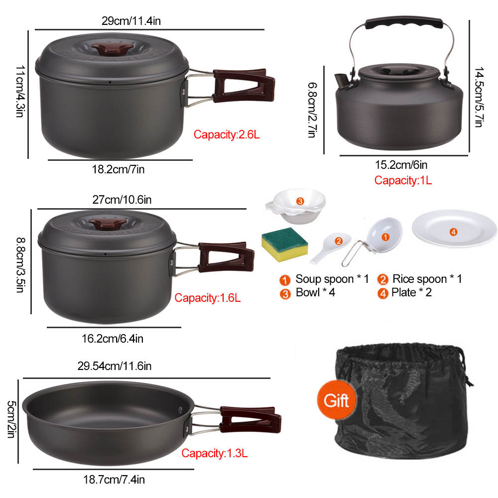Outdoor cooking 3-4 person pic - Camping Cooking Frying Pan ulasan dan harga