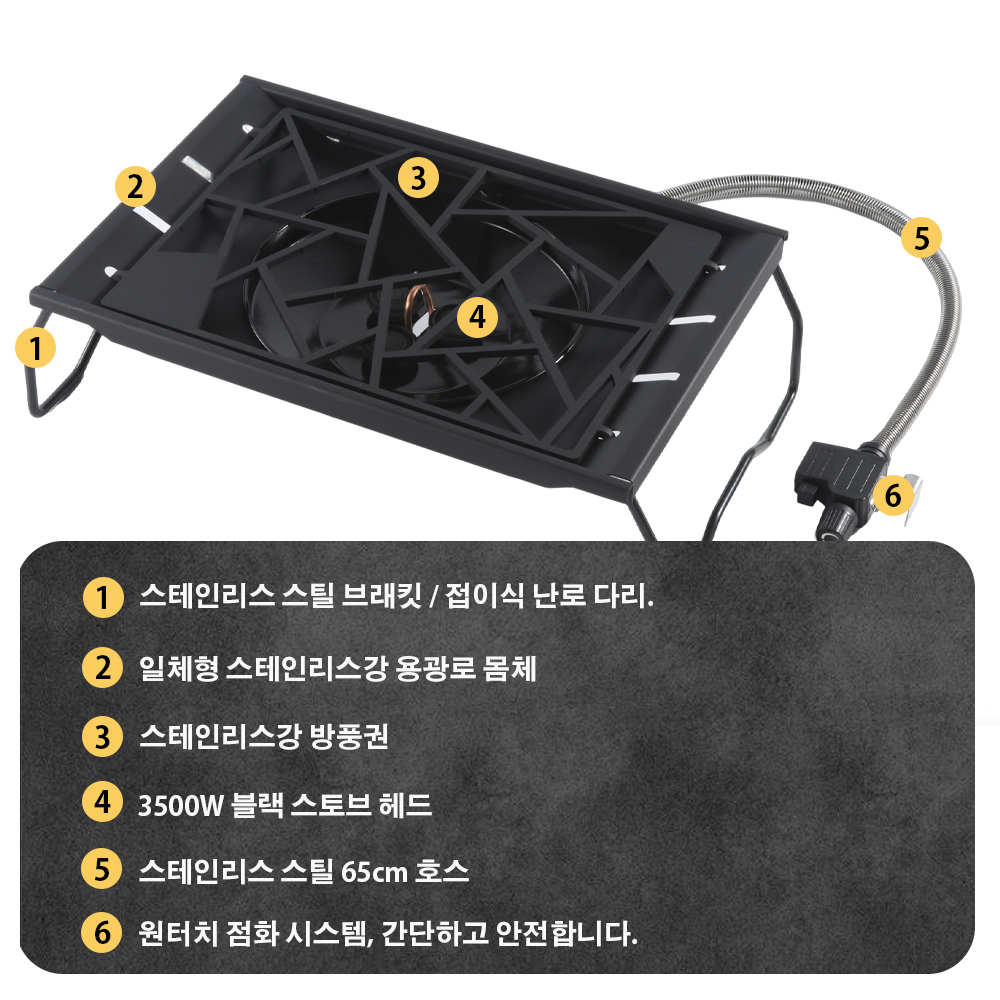 Pandatour Camping IGT Stove 65 - Camping Cooking Fuel ulasan dan harga
