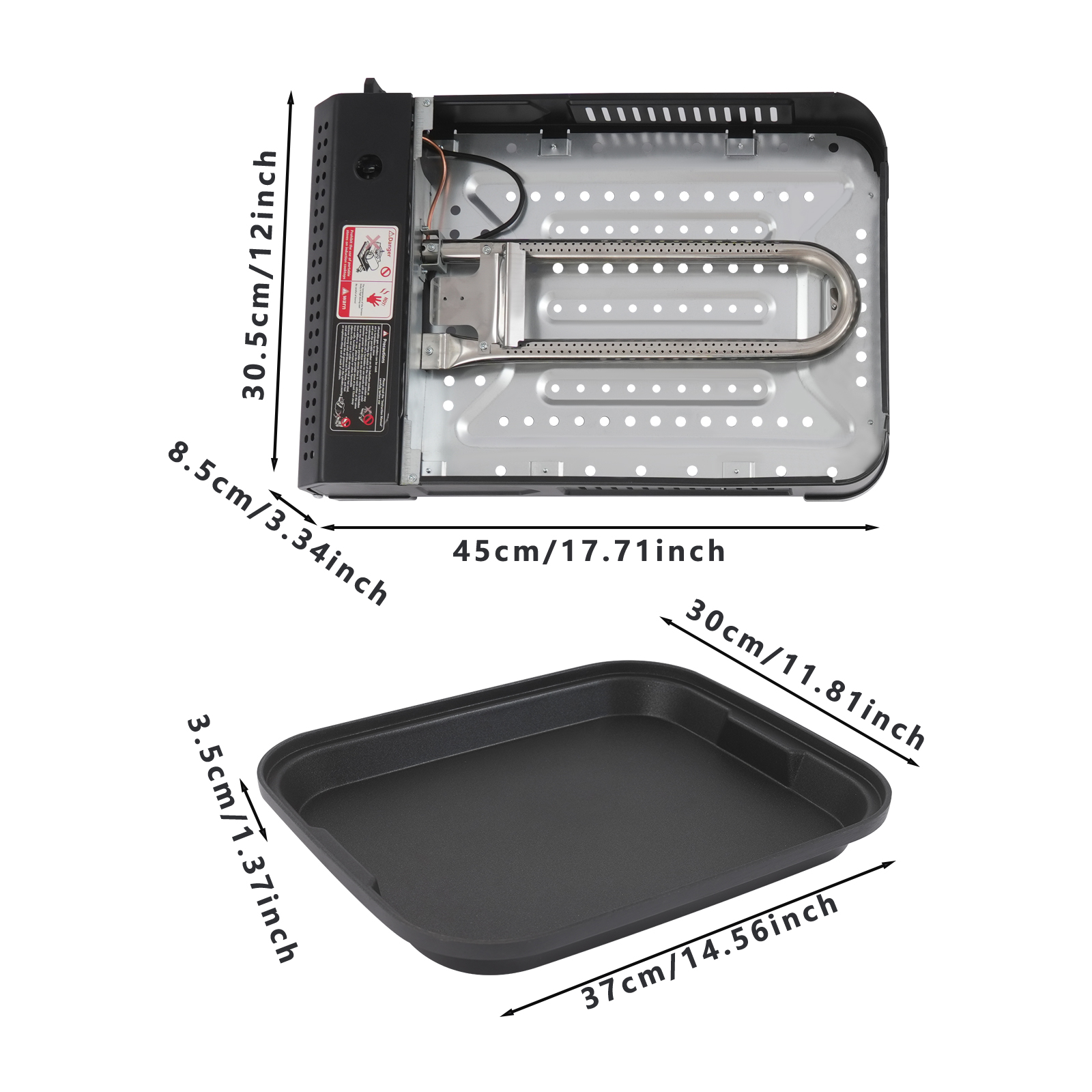 Black Rectangle Portable Butan - Camping Cooking Gas Canister ulasan dan harga