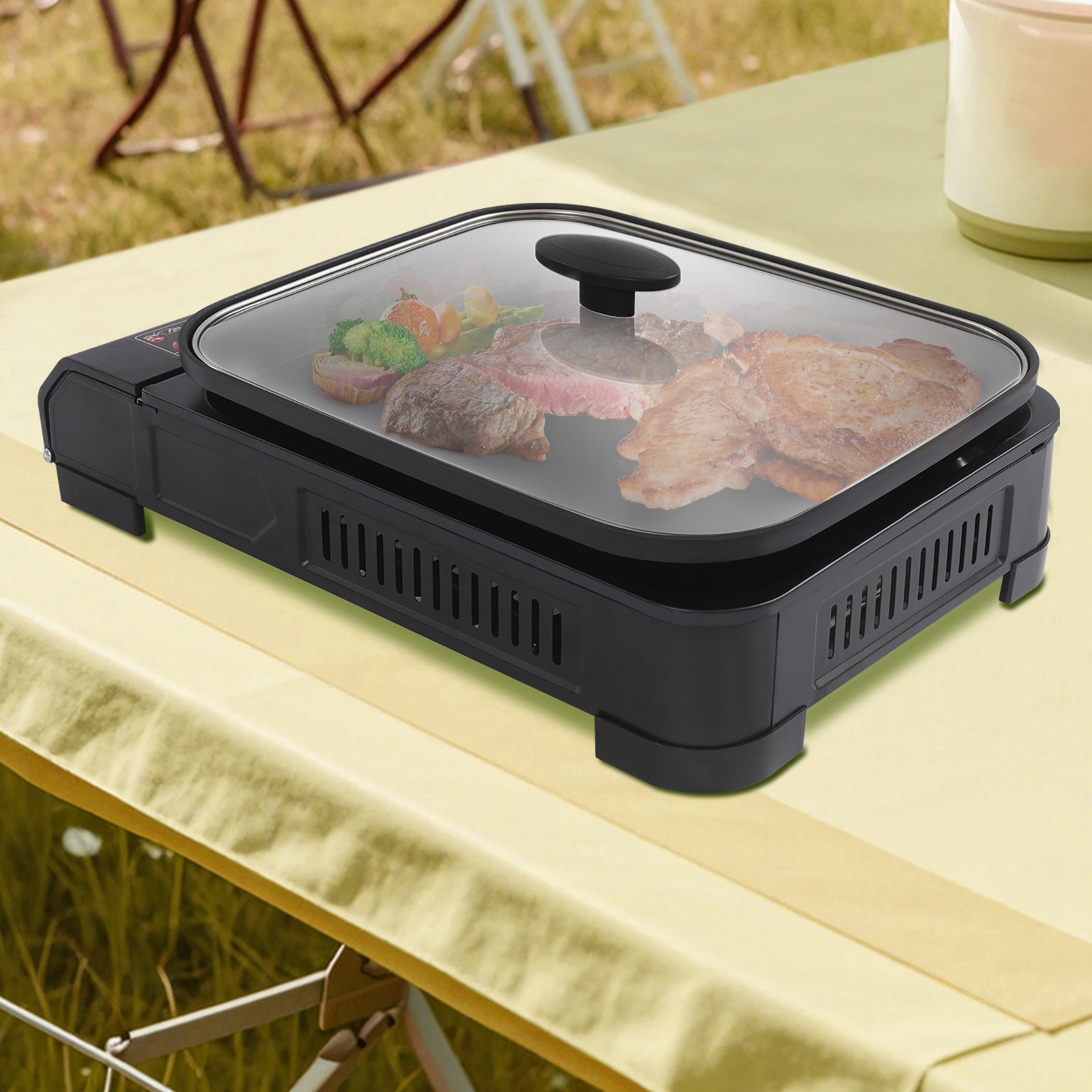 Black Rectangle Portable Butan - Camping Cooking Gas Canister ulasan dan harga