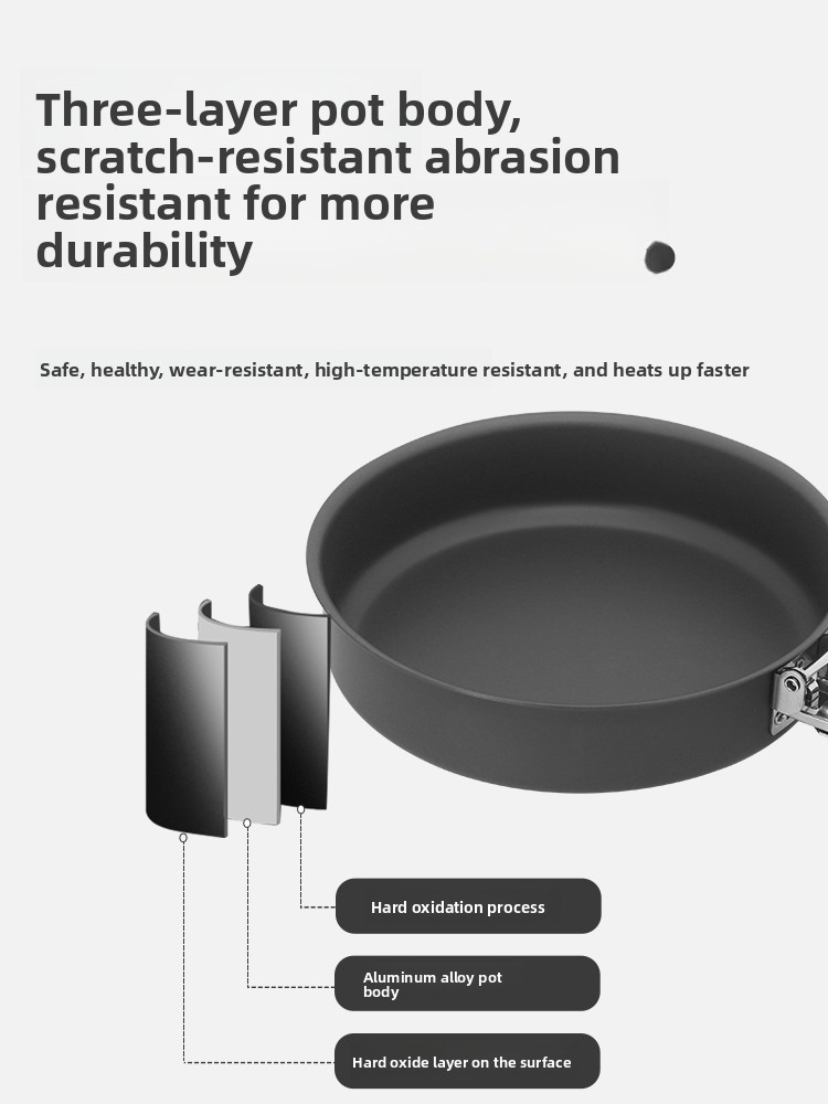 Bulin C15 Outdoor Small Frying - Camping Cooking Frying Pan ulasan dan harga