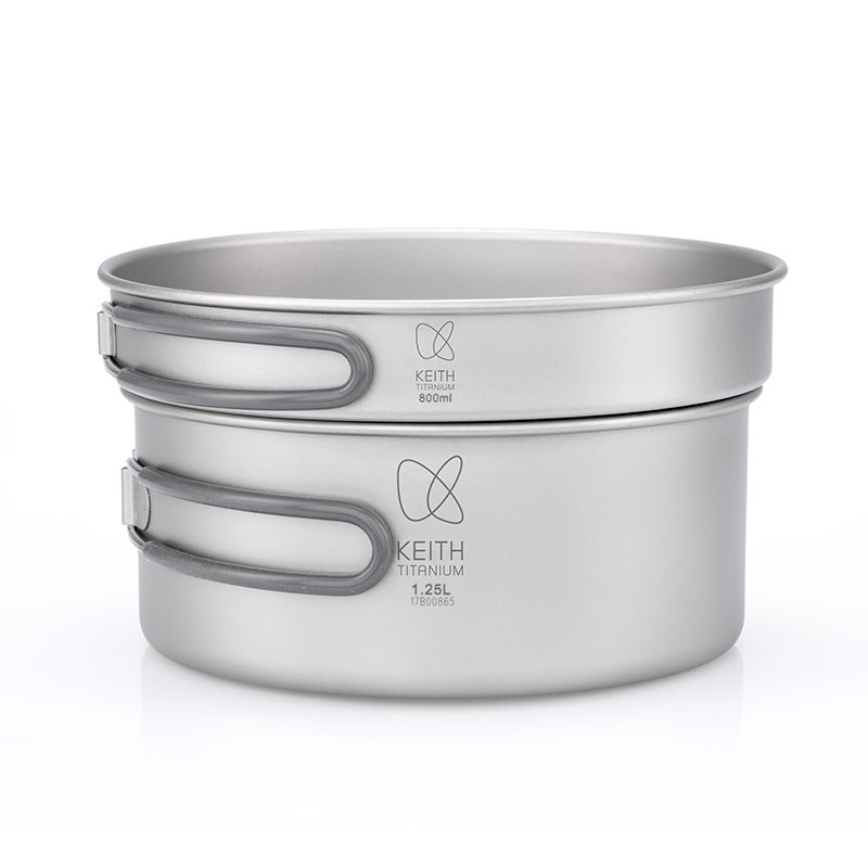 KEITH Pure Titanium 2-Piece Co - Mess Kit Titanium ulasan dan harga