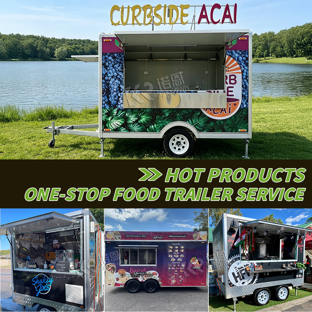 Mobile Food Trailer Fully Equi - Van Camping Cooking ulasan dan harga