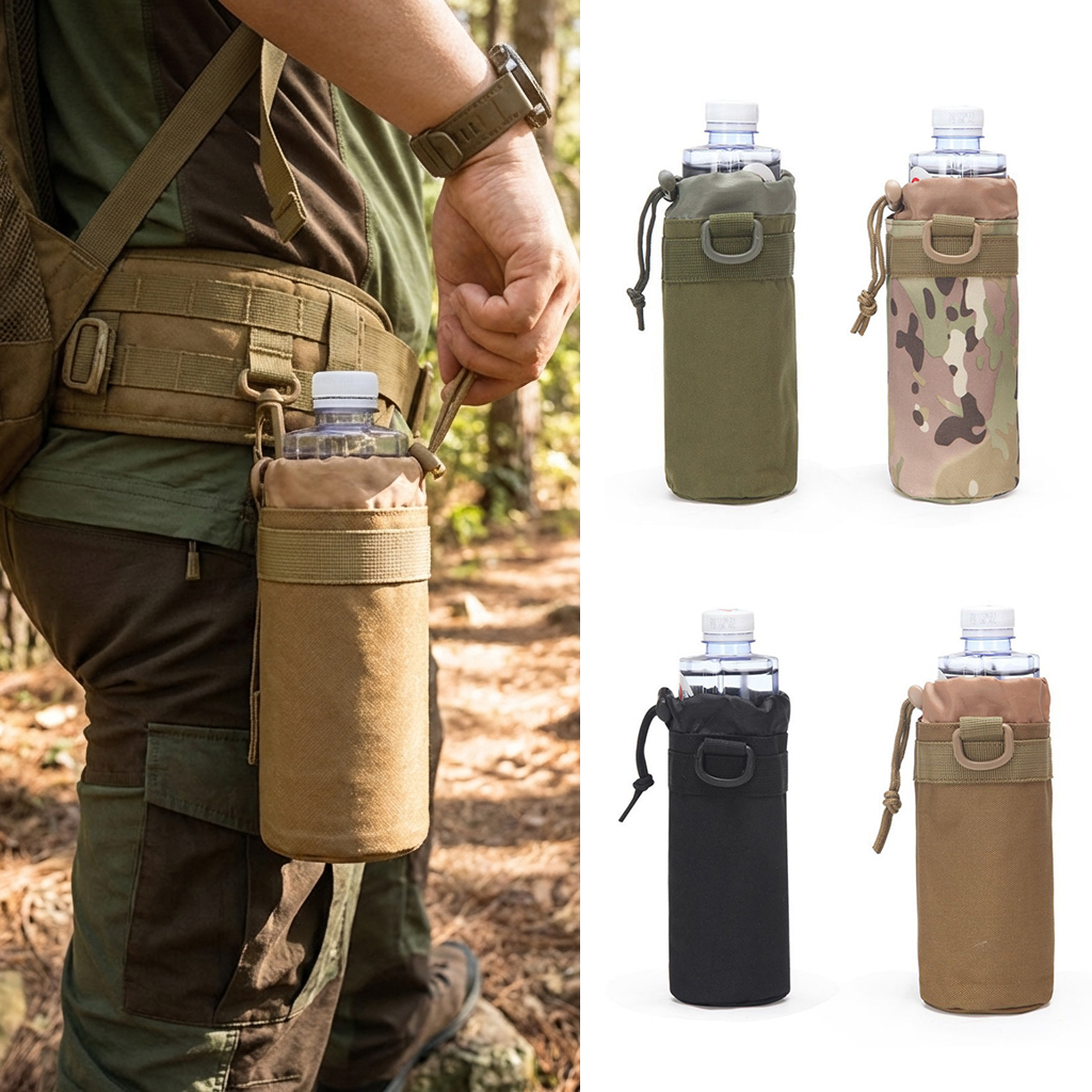 Hiking Water Bottle Pouch Tact - Camping Cooking Bag ulasan dan harga