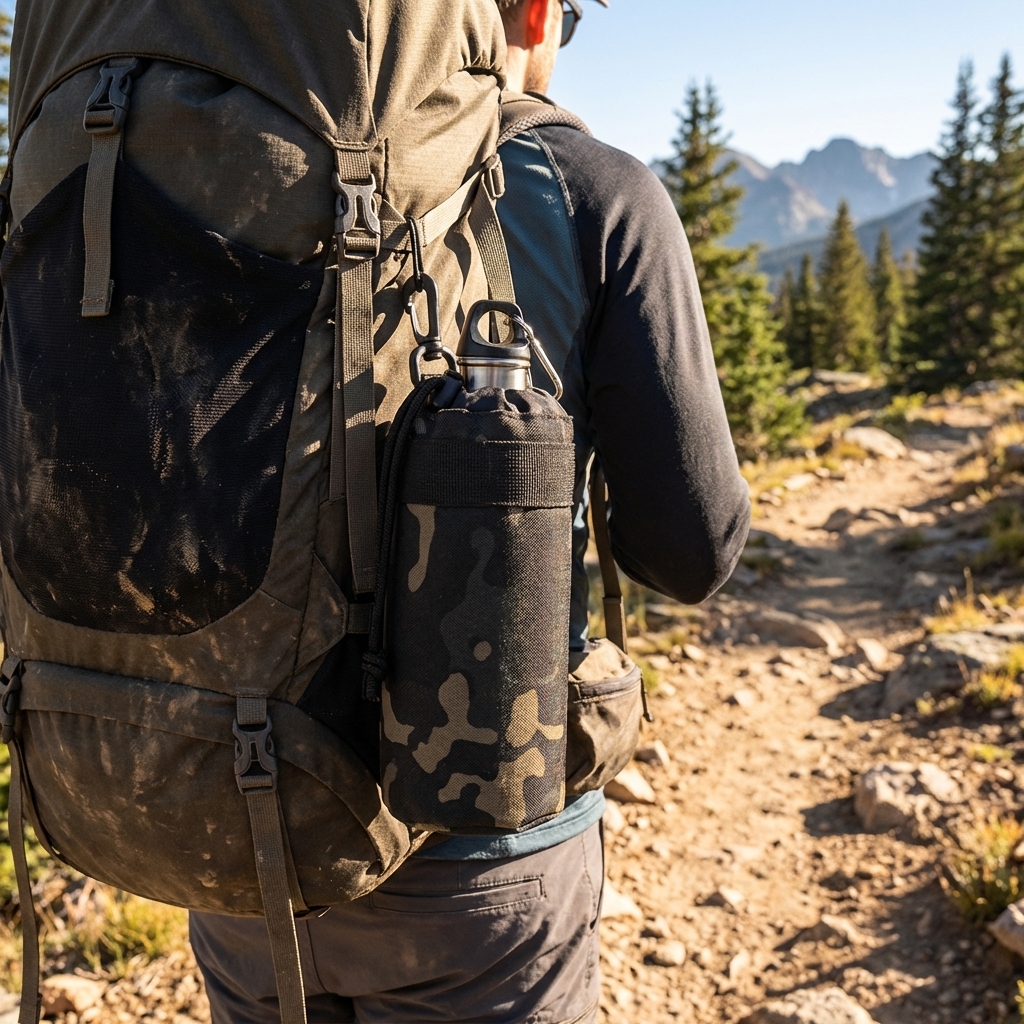 Hiking Water Bottle Pouch Tact - Camping Cooking Bag ulasan dan harga