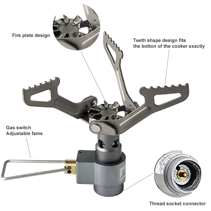 BRS Outdoor Gas Stove Mini Cam - Camping Cooking Fuel ulasan dan harga