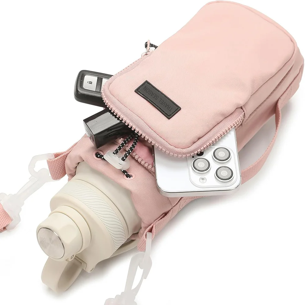 Portable Water Bottle Bag with - Camping Cooking Bag ulasan dan harga